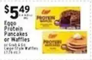 Met Foodmarkets Eggo Protein Pancakes or Waffles offer