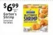 Met Foodmarkets Gorton's Shrimp offer