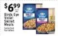 Met Foodmarkets Birds Eye Voila! Skillet Meals offer