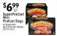 Met Foodmarkets SuperPretzel mini pretzel dogs offer