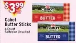 Met Foodmarkets Cabot butter sticks offer