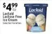 Met Foodmarkets Lactaid lactose free ice cream offer