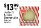 Met Foodmarkets Junior's cheesecake offer