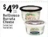 Met Foodmarkets BelGioioso Burrata Cheese offer
