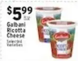 Met Foodmarkets Galbani Ricotta Cheese offer