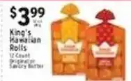 Met Foodmarkets King's Hawaiian Rolls offer