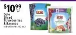 Met Foodmarkets Dole sliced strawberries & bananas or blueberries offer