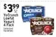 Met Foodmarkets Yocrunch lowfat yogurt offer