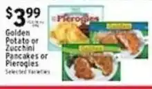 Met Foodmarkets Golden Potato or Zucchini Pancakes or Pierogies offer