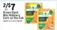Met Foodmarkets Green Giant mini nibblers corn on the cob offer