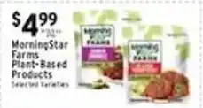 Met Foodmarkets Morningstar Farms Plant-Based Products offer