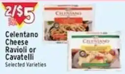 Met Foodmarkets Celentano Cheese Ravioli or Cavatelli offer