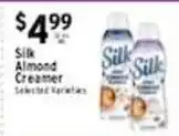 Met Foodmarkets Silk Almond Creamer offer