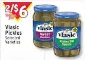 Met Foodmarkets Vlasic Pickles offer