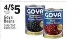 Met Foodmarkets Goya Beans Selected Varieties offer