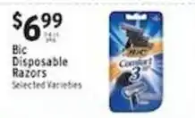 Met Foodmarkets Bic Disposable Razors offer