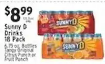 Met Foodmarkets Sunny D Drinks offer
