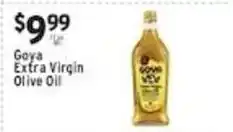 Met Foodmarkets Goya extra virgin olive oil offer