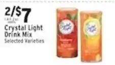 Met Foodmarkets Crystal Light Drink Mix offer