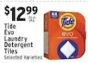 Met Foodmarkets Tide Evo Laundry Detergent Tiles offer