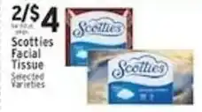 Met Foodmarkets Scotties facial tissue offer