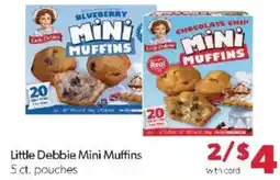 Family Fare Little Debbie Mini Muffins offer