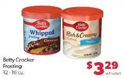 Family Fare Betty Crocker Frosting offer
