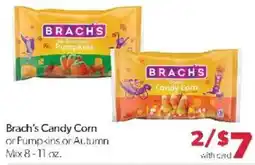 Family Fare Brach's candy corn or pumpkins or autumn offer