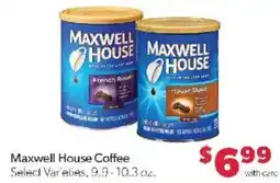 Family Fare Maxwell House Coffee offer