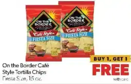 Family Fare On the Border Cafe Style Tortilla Chips offer