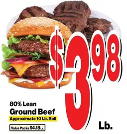 Super Saver 80% Lean Ground Beef offer