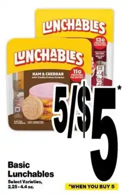 Super Saver Lunchables Basic Lunchables offer
