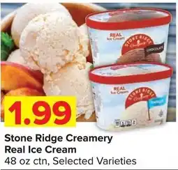 Shop 'n Save Stone Ridge Creamery Real Ice Cream offer