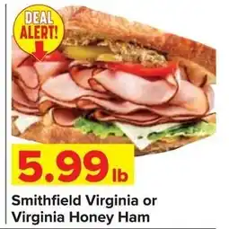 Shop 'n Save Smithfield Virginia or Virginia Honey Ham offer