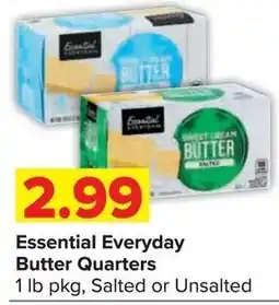 Shop 'n Save Essential Everyday Butter Quarters offer