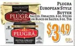 Trade Fair Supermarket Plugra european style butter offer