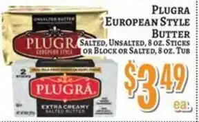 Plugra european style butter