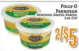 Trade Fair Supermarket Polly-o parmesan offer