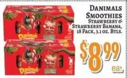 Trade Fair Supermarket Danimals smoothies offer