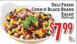 Trade Fair Supermarket Deli Fresh Corn & Black Beans Salad offer