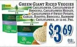 Trade Fair Supermarket Green Giant riced veggies offer
