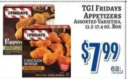 Trade Fair Supermarket Tgi Fridays appetizers offer