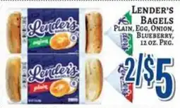 Trade Fair Supermarket Lender's bagels offer