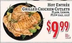 Trade Fair Supermarket Grilled Chicken Cutlets offer