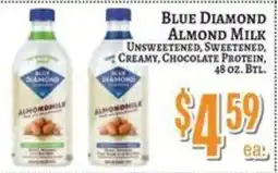 Trade Fair Supermarket Blue Diamond Almond Milk offer