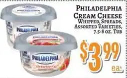 Trade Fair Supermarket Philadelphia cream cheese offer