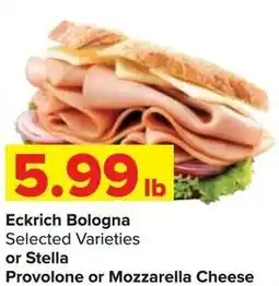 Shop 'n Save Eckrich Bologna offer