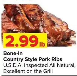 Shop 'n Save Bone-In Country Style Pork Ribs offer
