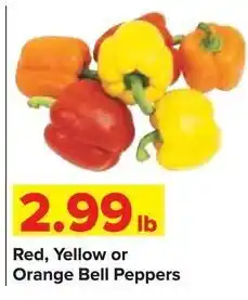 Shop 'n Save Red, Yellow or Orange Bell Peppers offer