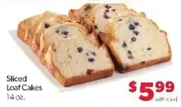 Family Fare Sliced Loaf Cakes offer
